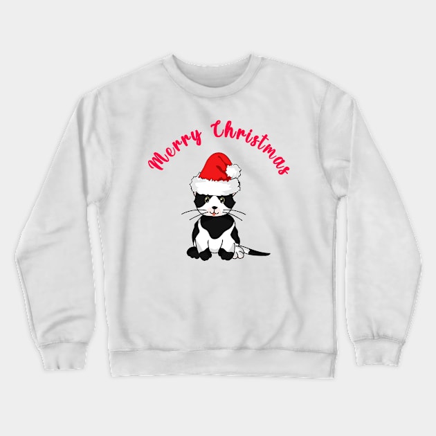 Merry Chrismas Crewneck Sweatshirt by Mysticalart